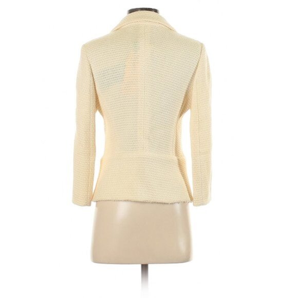 ❀ Fendi Yellow Ivory Wool Blazer - Picture 2 of 2
